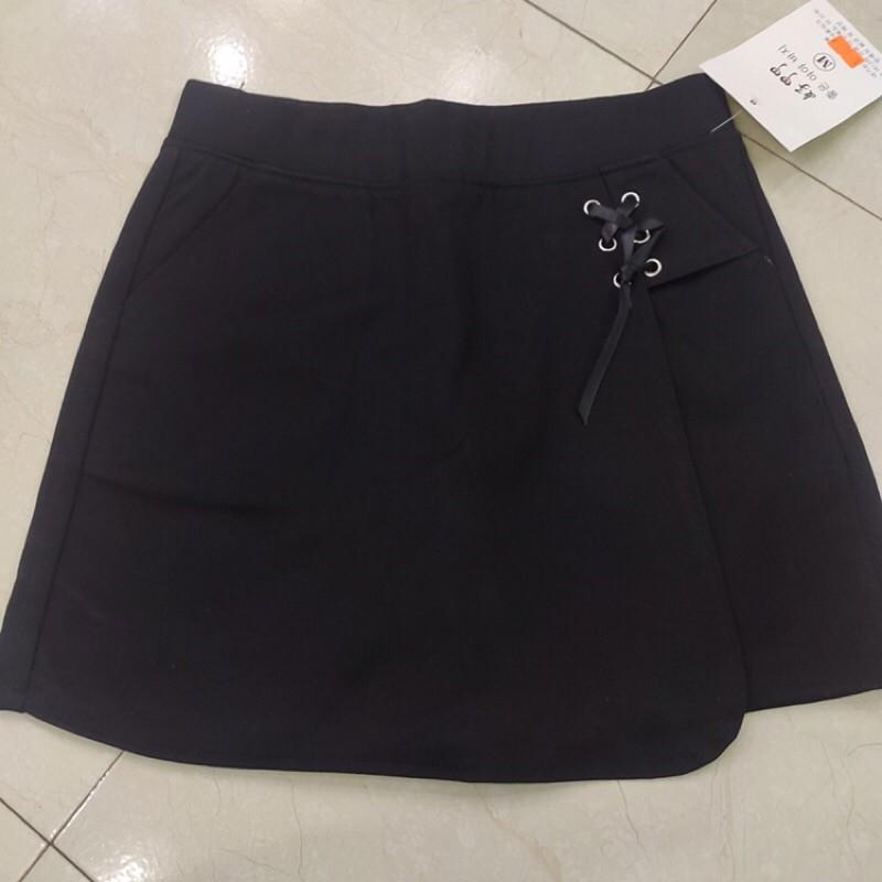 Quần đùi nữ giả váy lưng cao cạp chun cực xinh - Quần short nữ ngắn from dáng quần nữ váy mặc công sở thể dục tập gym
