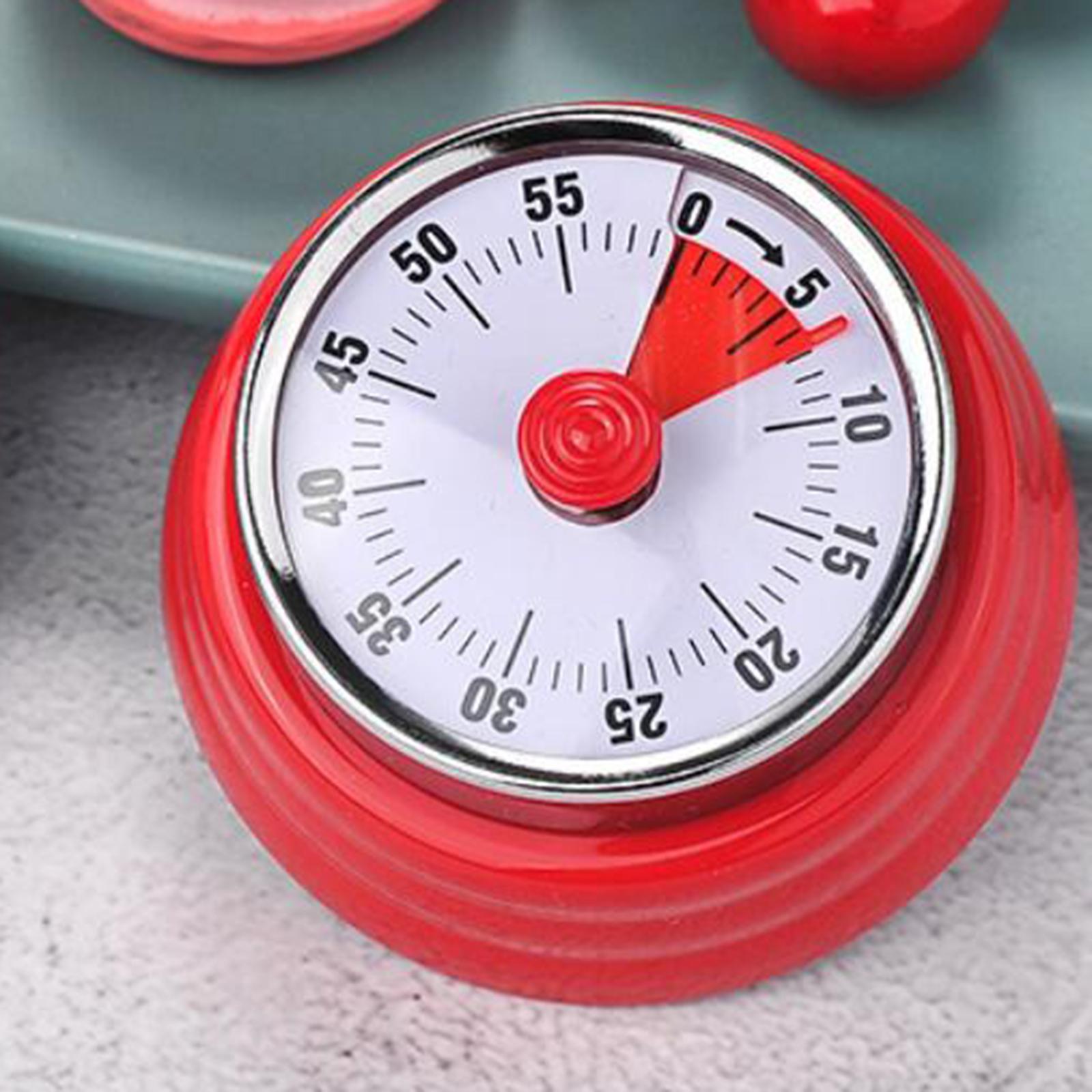 Portable Kitchen Timer Cooking Timer Retro Mechanical Clockwork Clock