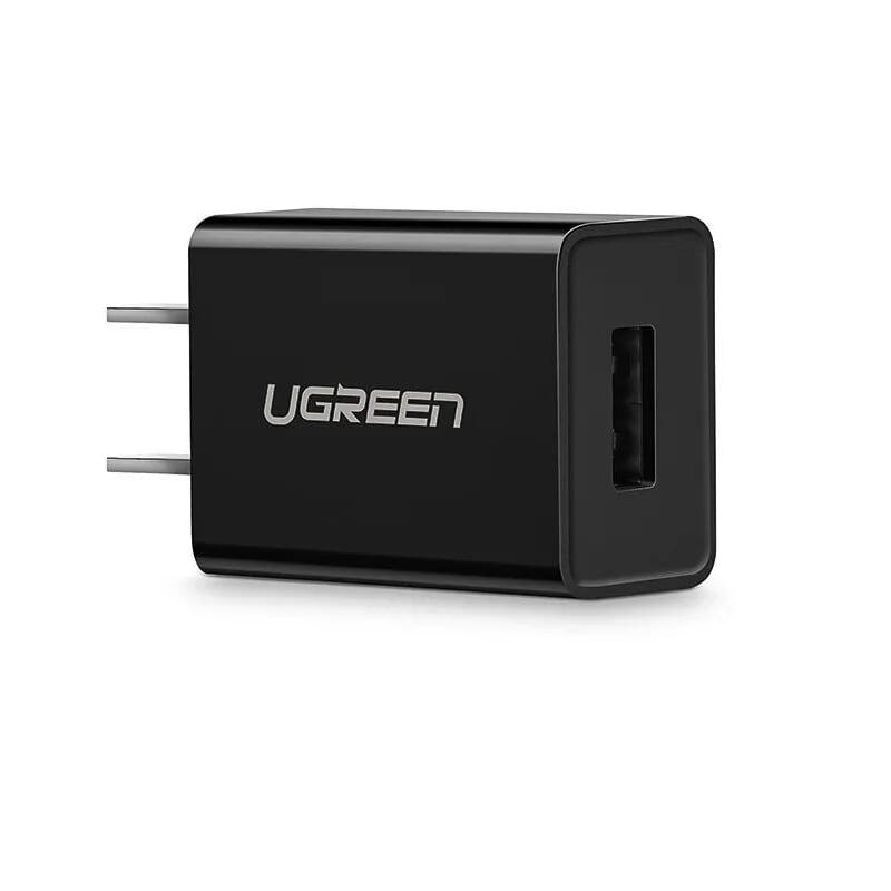 Ugreen UG50713CD112TK Màu Đen Củ sạc cổng USB 2.0 5V-1A - HÀNG CHÍNH HÃNG