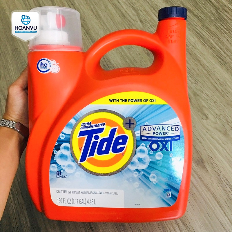 Nước giặt Tide Advanced Power Oxi 4.43L