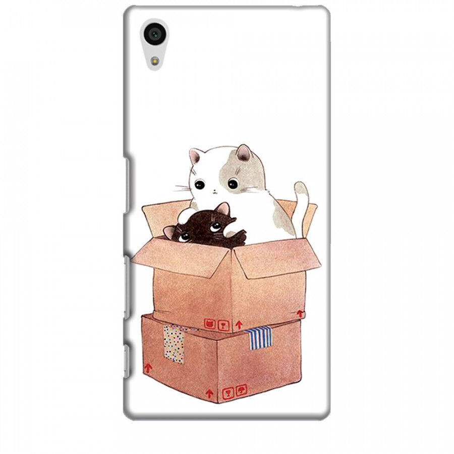 Ốp lưng dành cho điện thoại SONY Z5 Mèo Con Dễ Thương