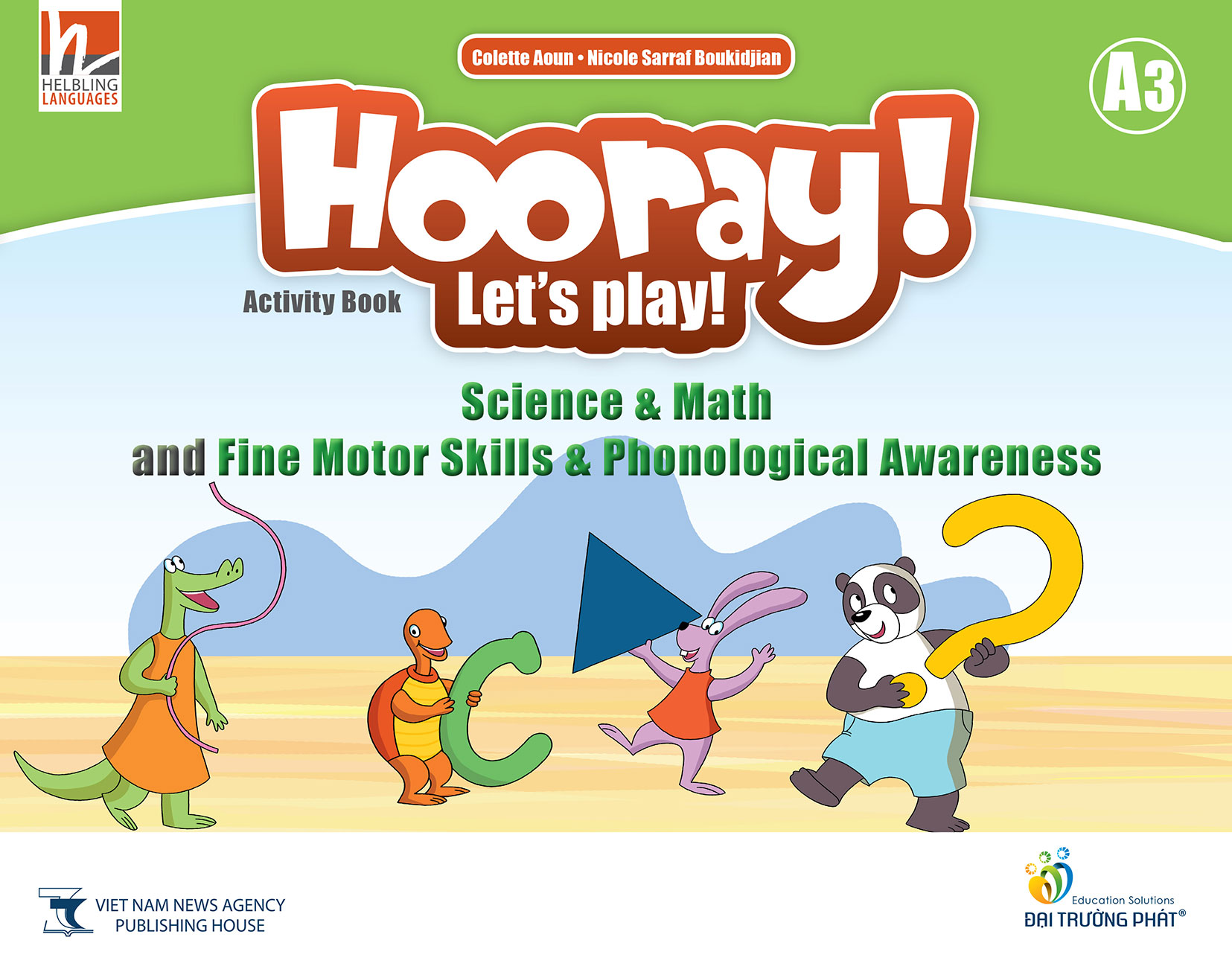 Hooray Let's Play A3 Science &amp; Math  and Fine Motor Skills-Phonological Awareness Activity Book