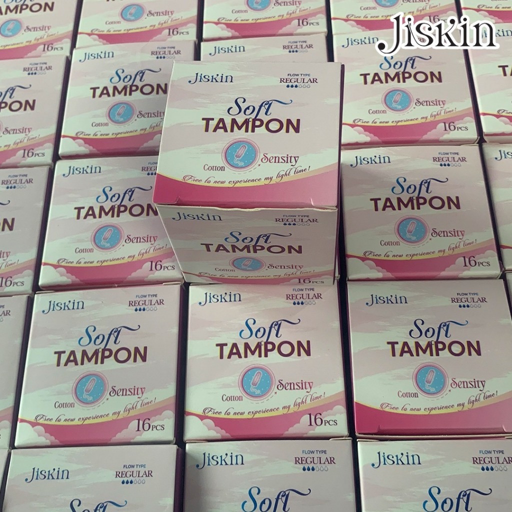 Băng Vệ Sinh Tampons JISKIN Công Nghệ Hàn Quốc - Siêu Thấm Hút - Jessa - Tiện Lợi - Nhỏ Gọn - Facelle - Dễ Sử Dụng ( Tampon Ob )