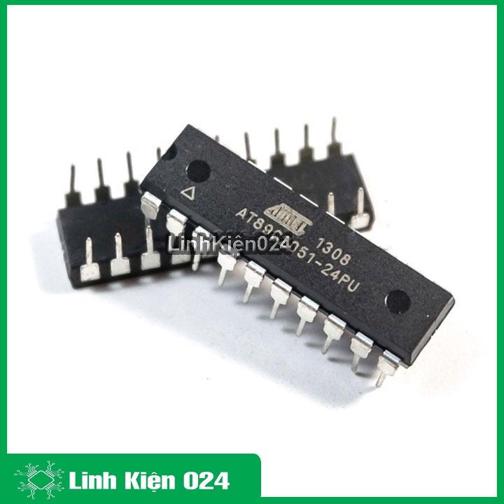 Ic chức năng AT89C2051-24PU DIP20