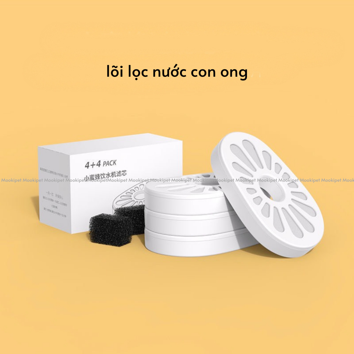 Máy Uống Nước Tự Động Cho Chó Mèo Kèm Lõi Lọc Than Hoạt Tính Máy Lọc nước con ong