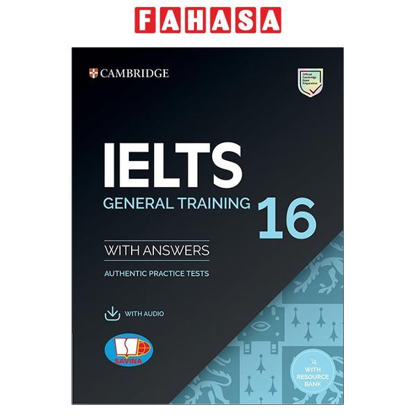 Cambridge Ielts 16 General Training With Answers SAVINA