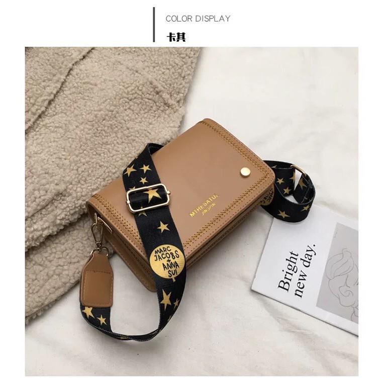 TÚI ĐEO CHÉO MINI ULZZANG THỜI TRANG NỮ CAO CẤP DÂY ĐEO CHÉO LỤA BẢN TO PHỤ KIỆN THỜI TRANG