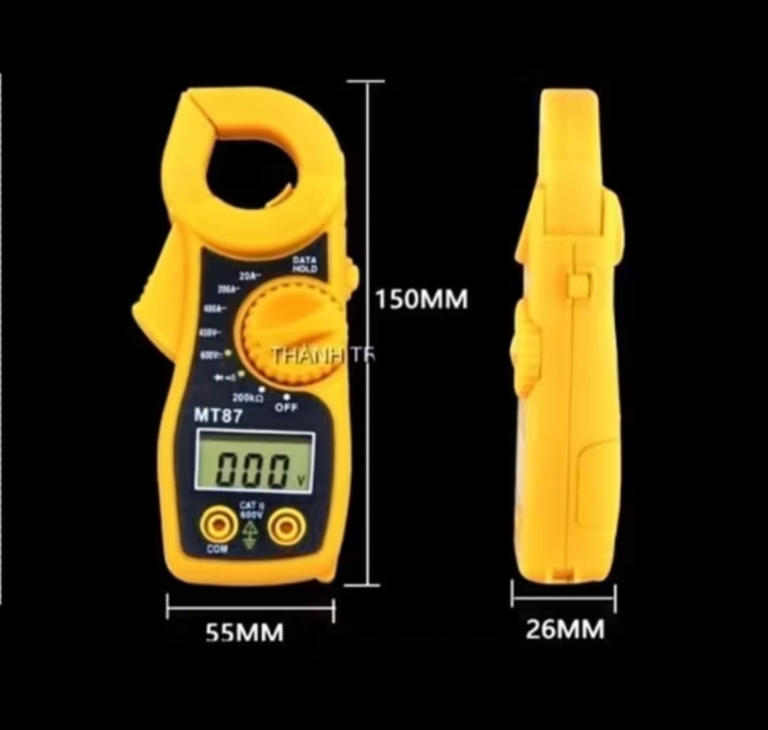 ĐỒNG HỒ ĐO KIỂM TRA ĐIỆN VẶN NĂNG DẠNG KẸP ĐO DÒNG HÀNG CHUẨN CHẤT LƯỢNG