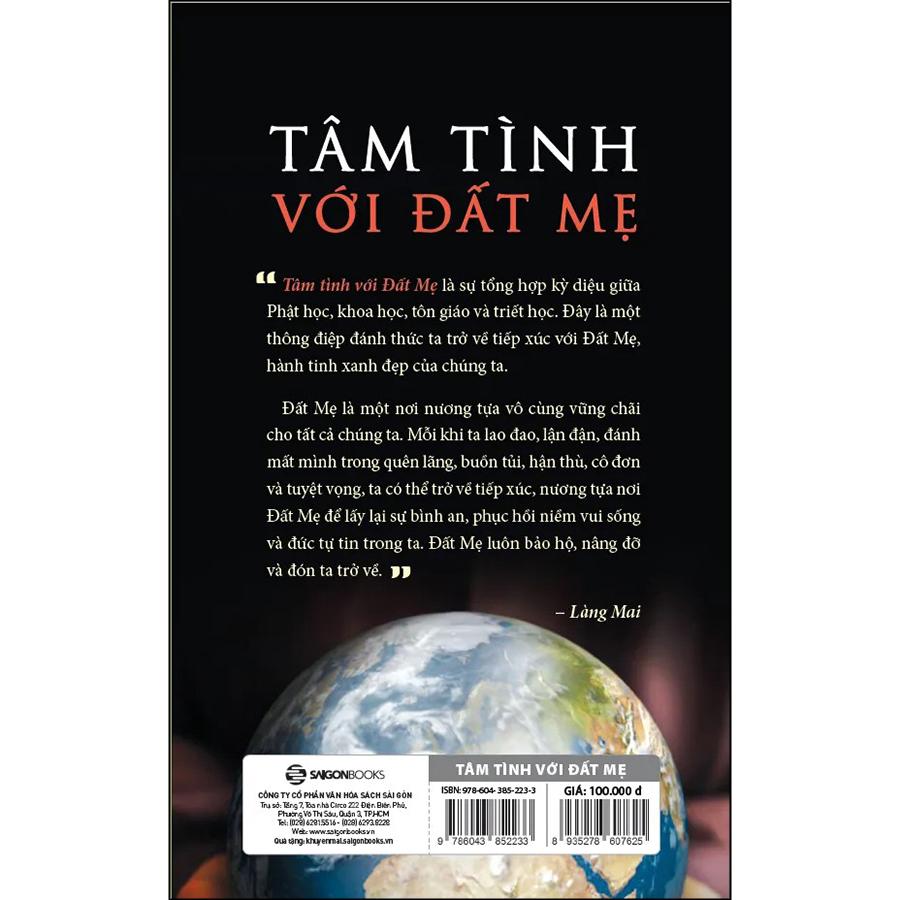 Tâm Tình Với Đất Mẹ (Tái Bản) - ấy lại sự bình an, phục hồi niềm vui sống và đức tự tin trong ta