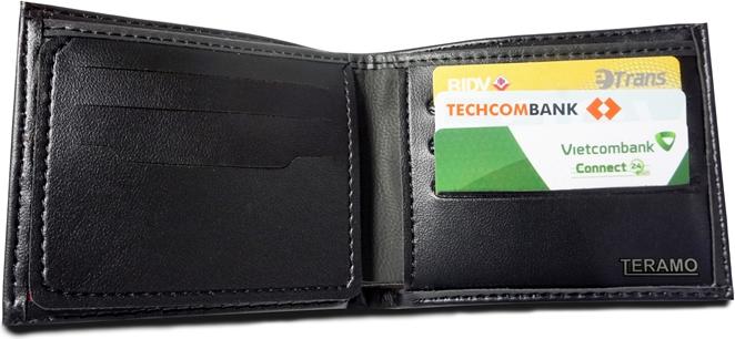 Bóp Ví Nam Da Teramo 2 Màu Cao Cấp VD01