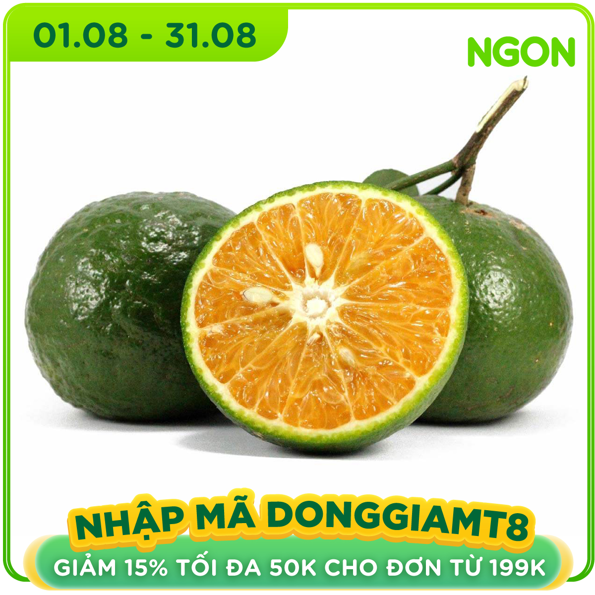 [CHỈ GIAO HCM] Cam sành - 4-5 trái/1kg