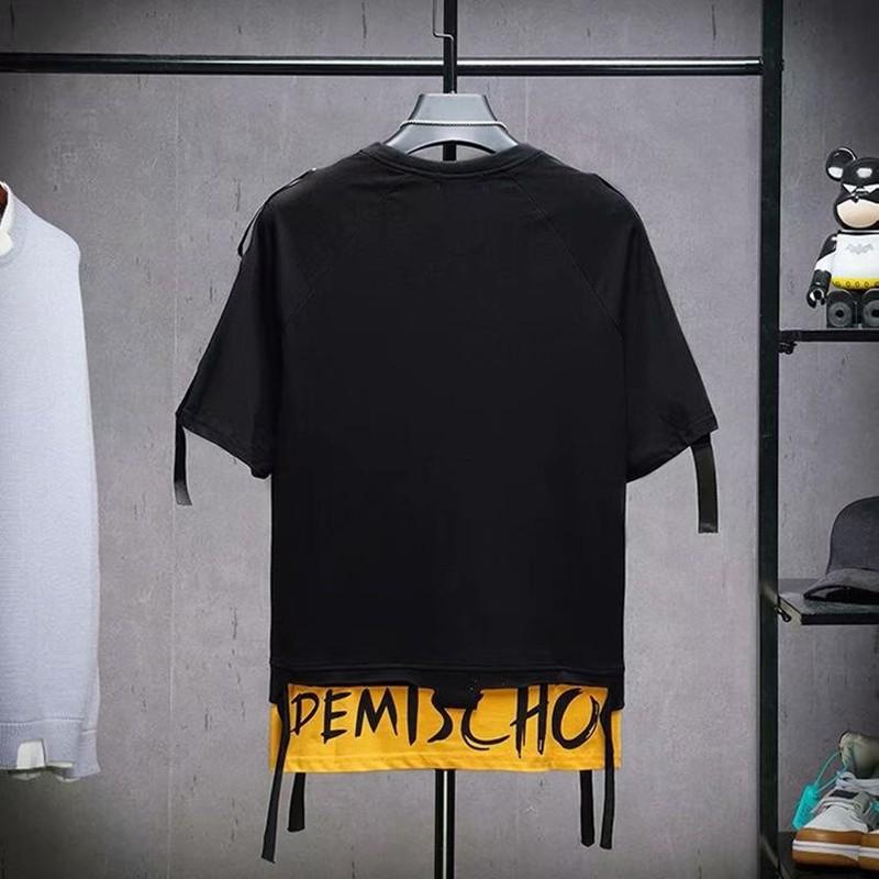 Áo Thun Nam Tay Lỡ Cổ Tròn Thời Trang Châu Âu