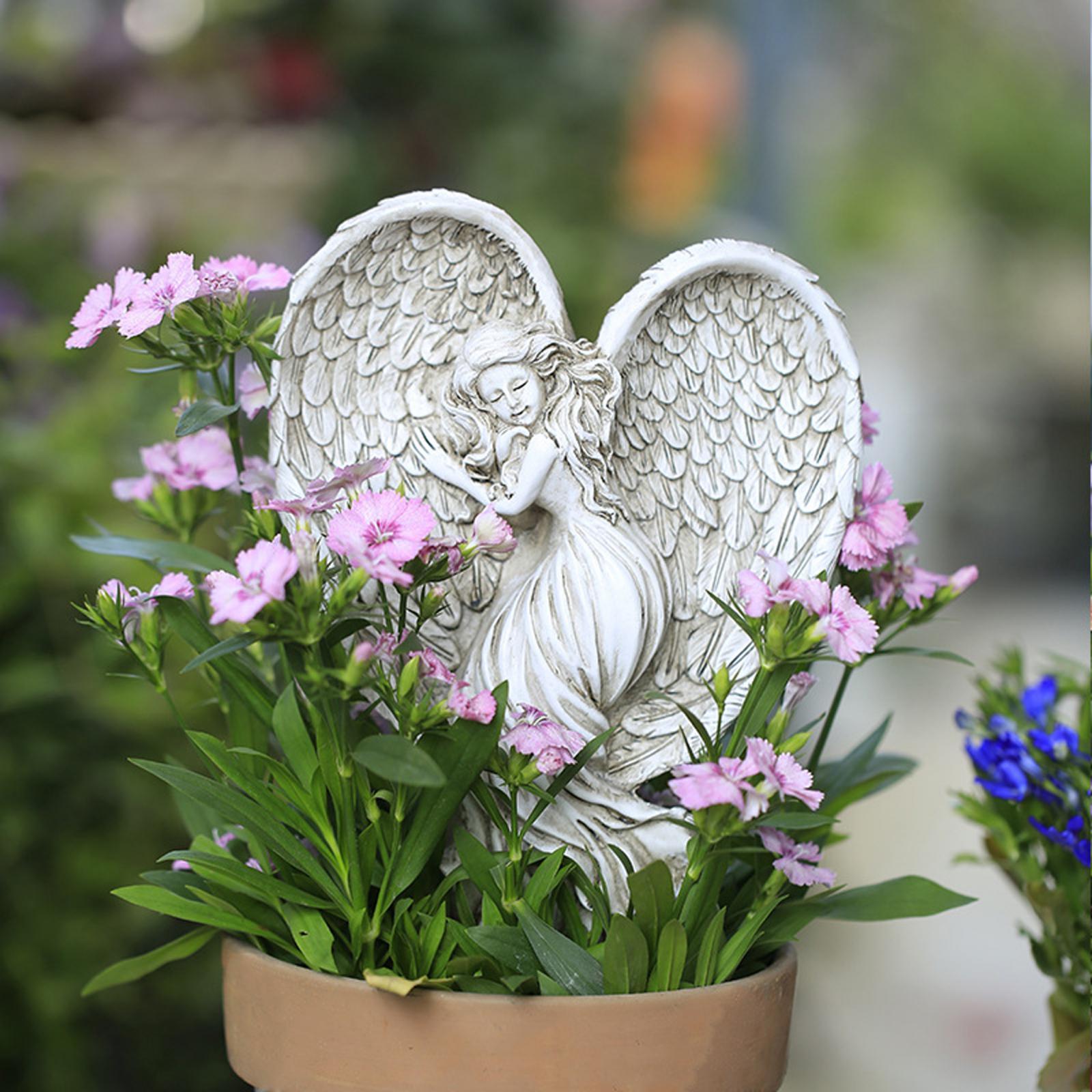 Angel  Garden Stake Decorative Angel Figurine for Yard Backyard Patio