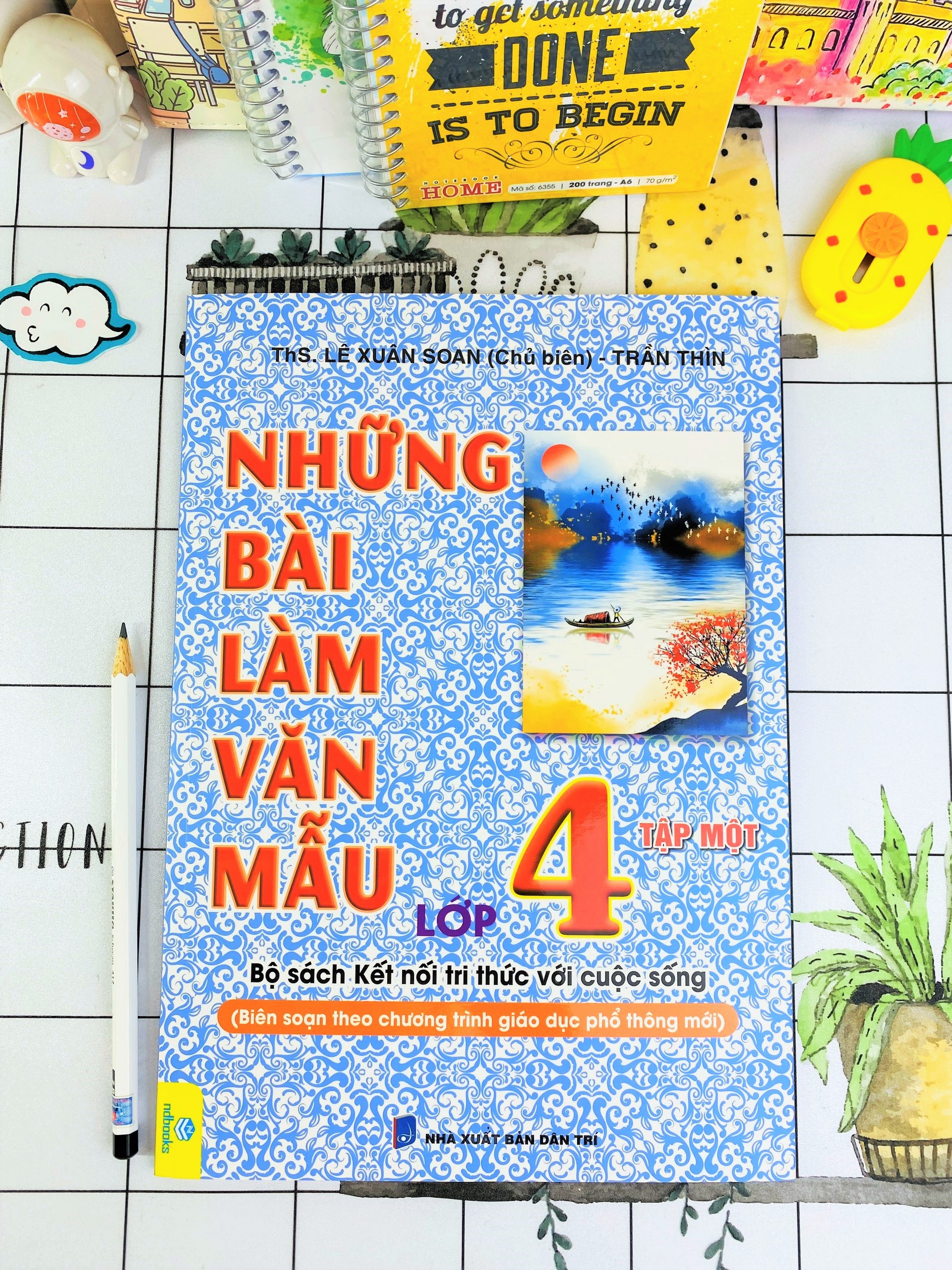 Sách - Những Bài Làm Văn Mẫu Lớp 4 - Biên soạn theo chương trình mới - Kết Nối Tri Thức - ndbooks