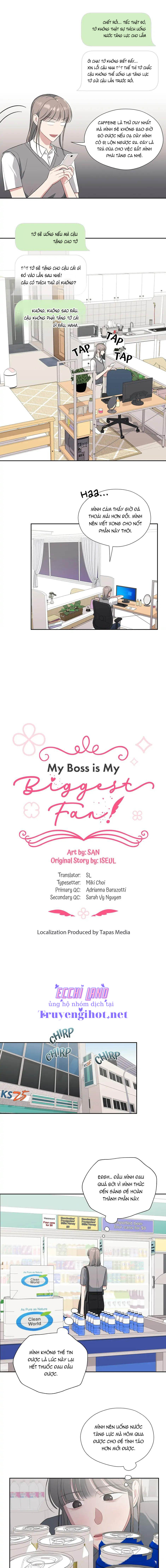 Sếp Là Fan Siêu Bự Của Tôi chapter 29.1 - Trang 5
