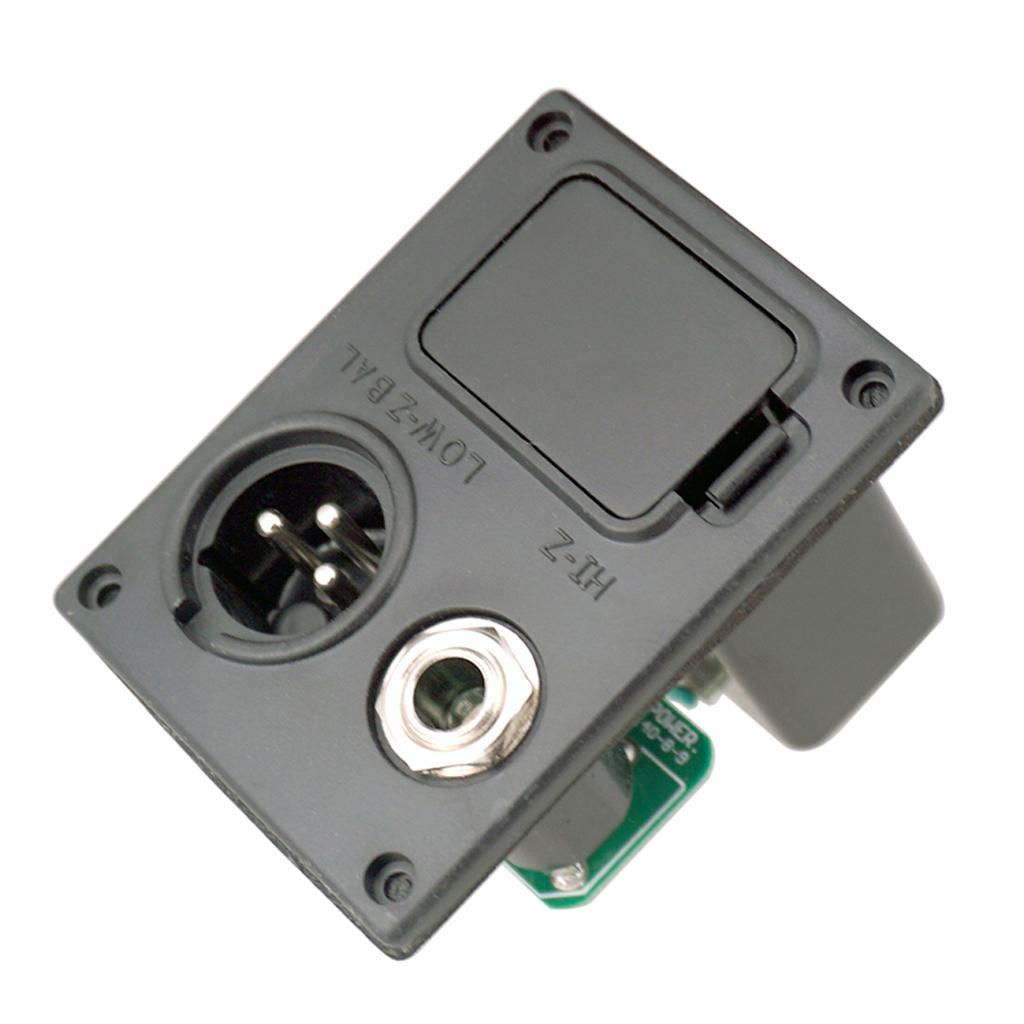 Guitar Equalizer EQ Brands Battery Holder Cover for Bass Active Pickup
