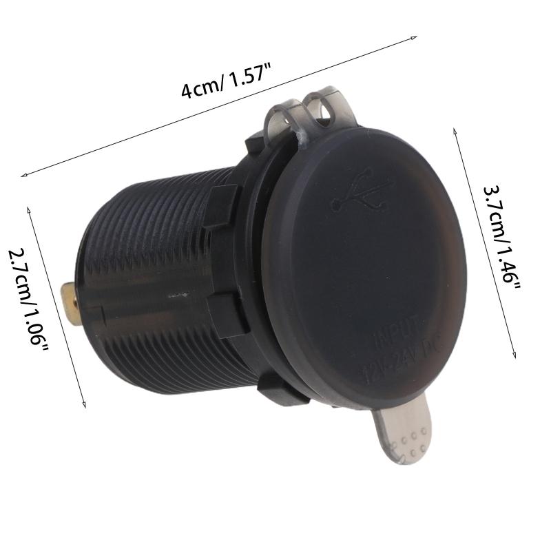 Universal 12V USB Car Boat Sạc ổ cắm cho cổng ổ cắm Bộ sạc USB QC 3.0