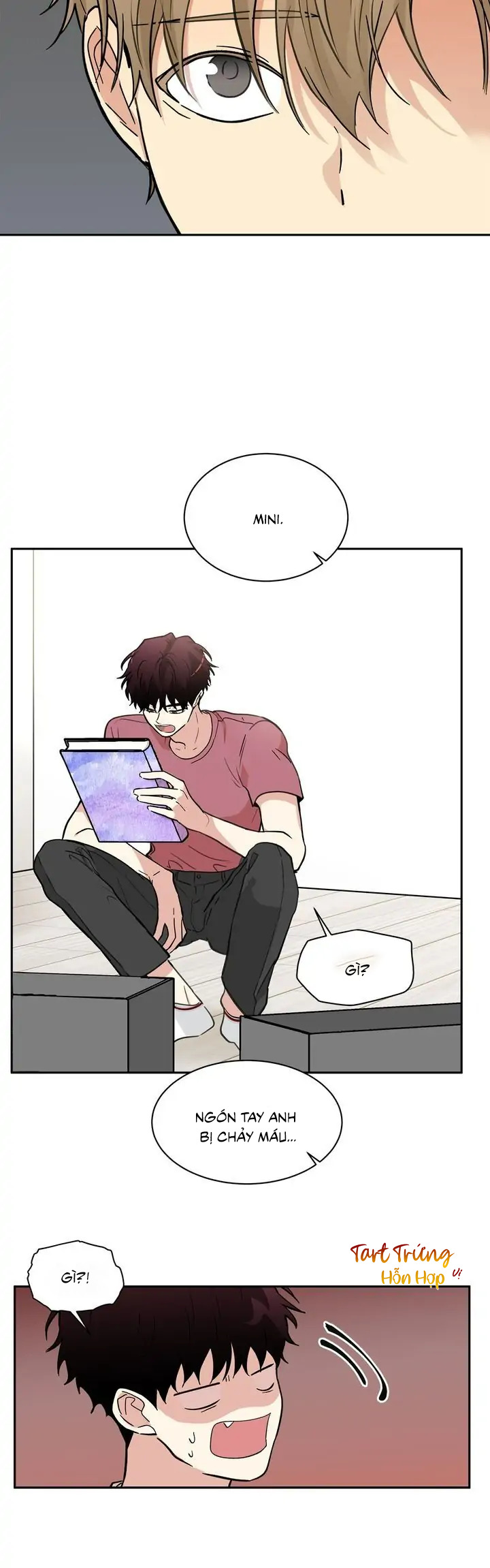 lỡ hàng xóm nhà bên là ma cà rồng thì sao?! chapter 4 22