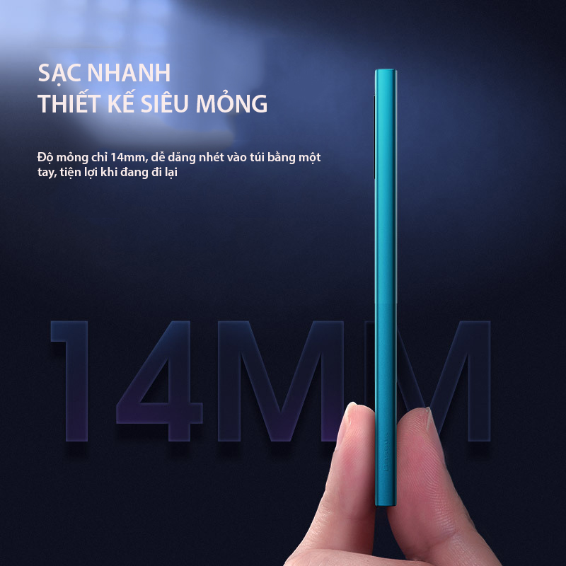 Pin dự phòng sạc nhanh , võ kim loại Baseus Adaman Metal Digital Display 10,000mAh (22.5W, PD/ Quick charge Power Bank) - Trang bị đèn LED thông minh - Thiết kế chắc chắn - Sang trọng Hàng chính hãng