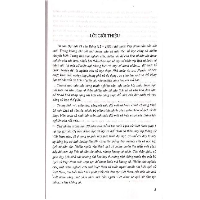 Sách - Đại Cương Lịch Sử Việt Nam Tập 1