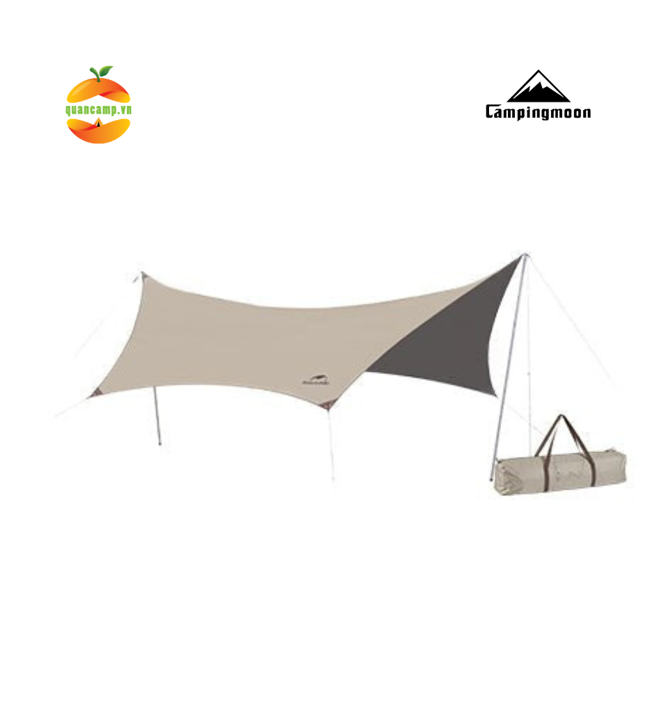 Tăng dã ngoại Cloud Moraine Q-9B phủ bạc NatureHike NH19TM004 V2.0