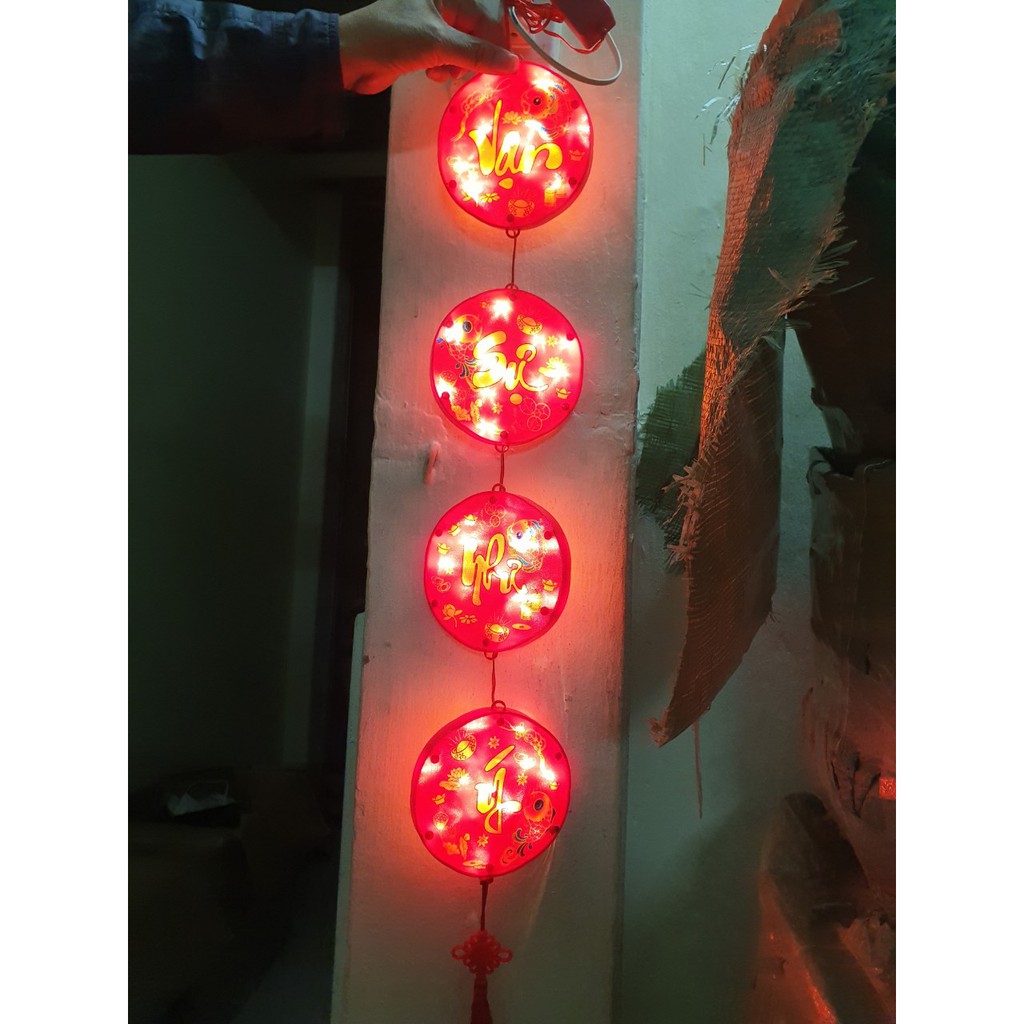 Đèn LED trang trí treo tường ngày tết, model: An Khang Thịnh Vượng