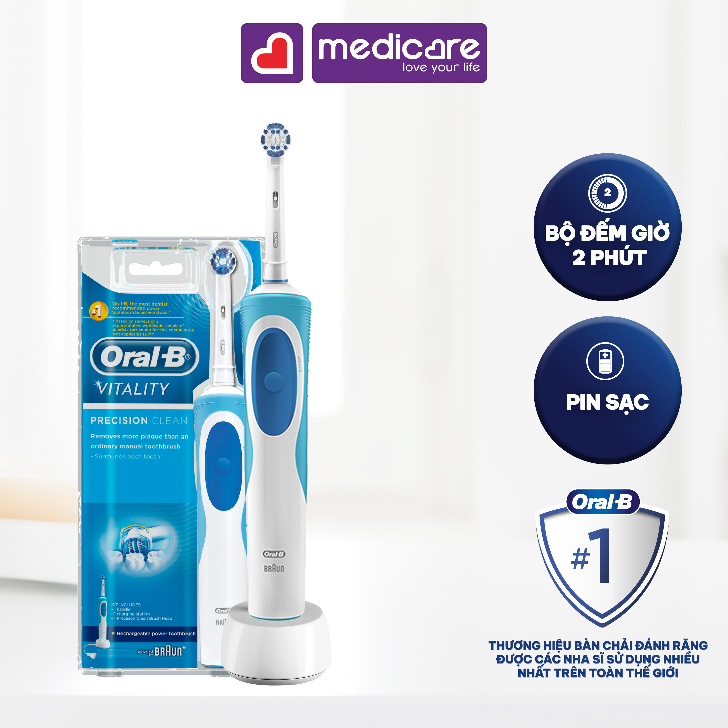 Bàn chải đánh răng điện Oral-B