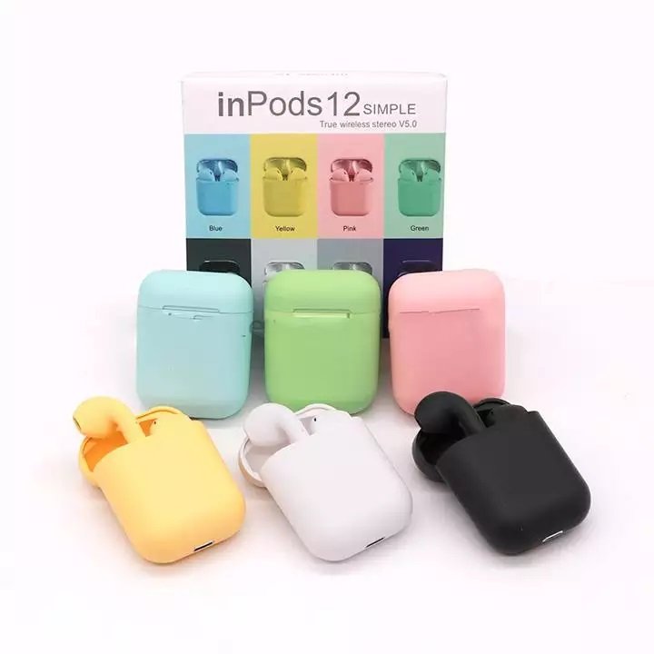 Tai nghe không dây Bluetooth Inpod 12 Simple - Màu ngẫu nhiên