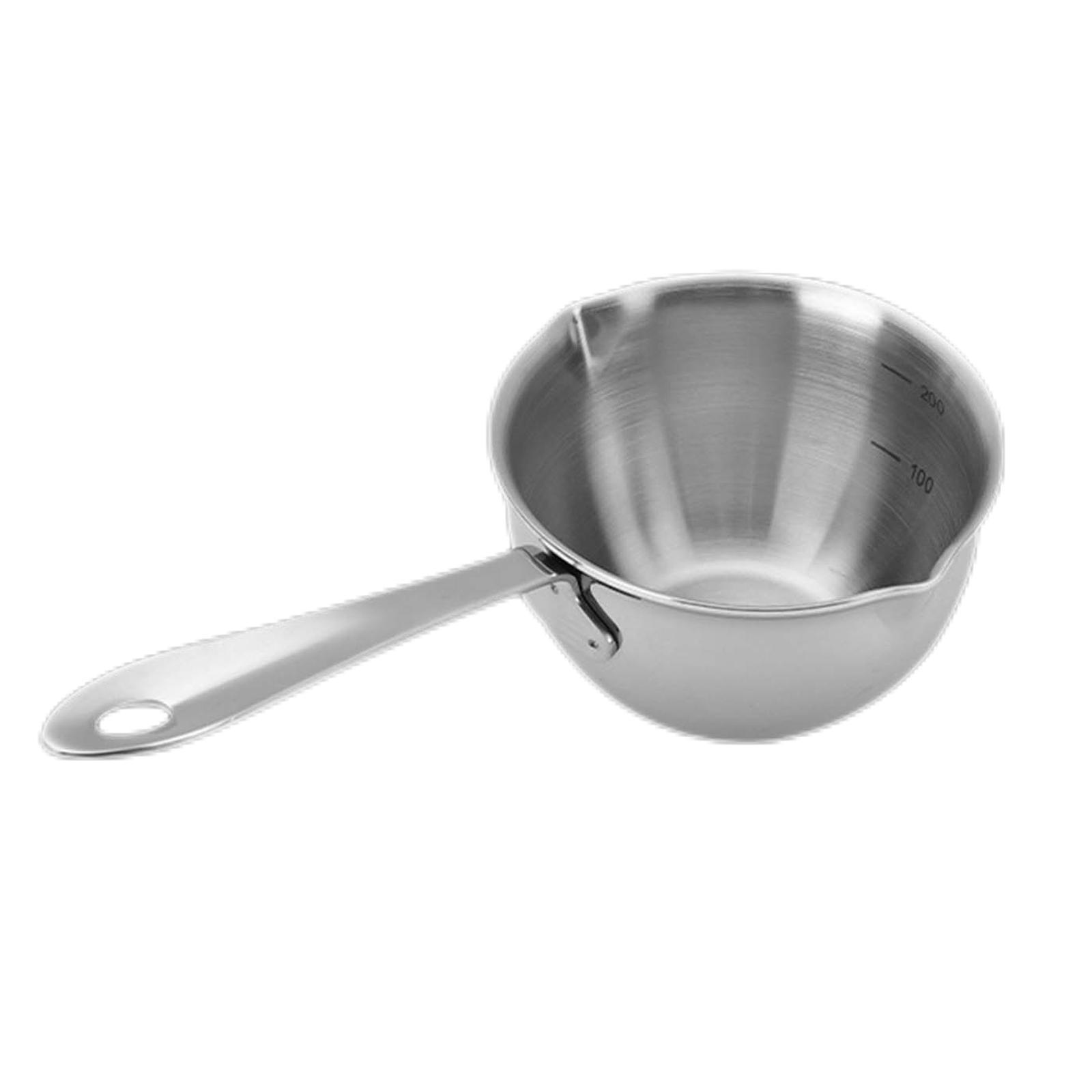 304 Stainless Steel Soup Pot Butter Melting Pot Sauce Cups Kitchen