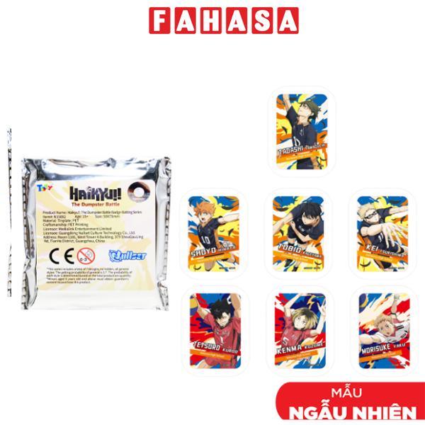 Huy Hiệu Trang Trí Haikyuu - Batting - Nullset - ToTy NK02 (Mẫu Sản Phẩm Bên Trong Là Ngẫu Nhiên)