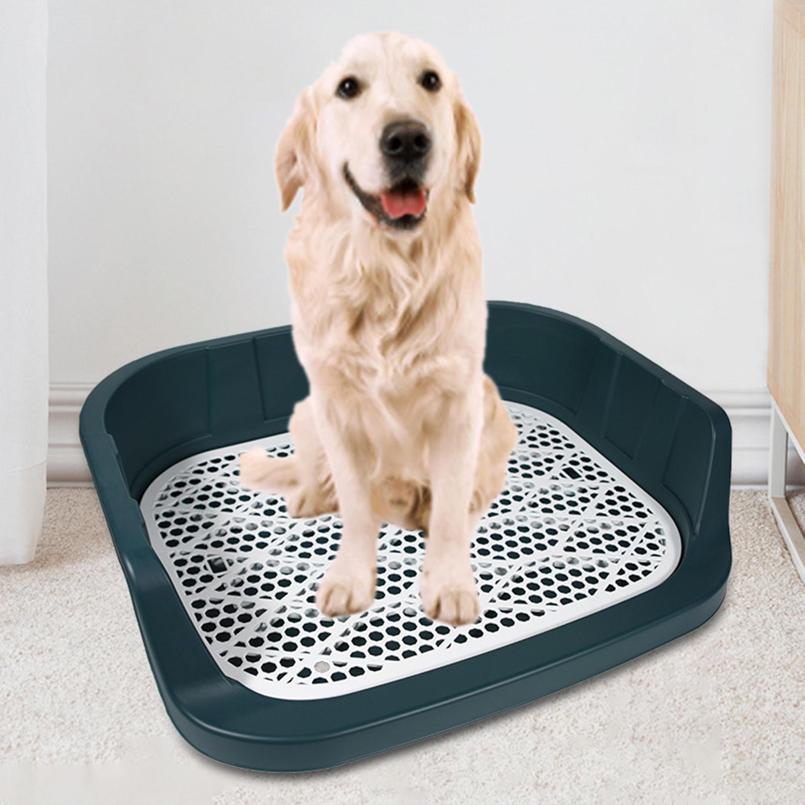 Pet Litter Tray Cat Potty Toilet Small Animals Litter Dog Pan Litter Box