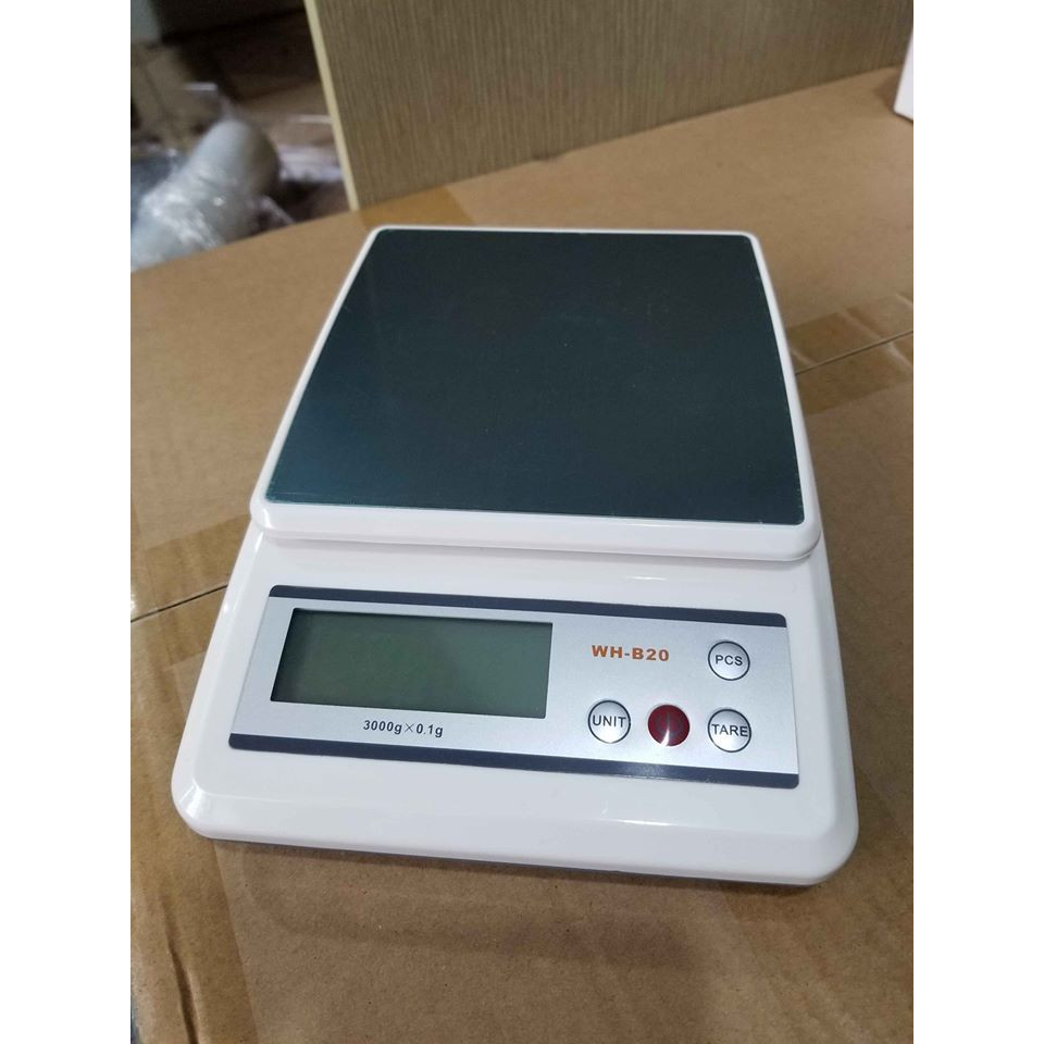 Cân điện tử nhà bếp để bàn - 3kg sai số 0.1g