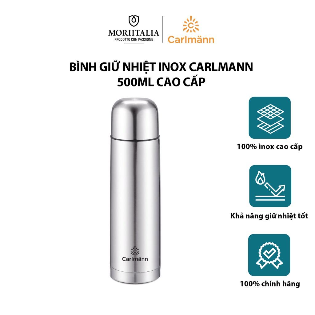 Bình giữ nhiệt inox Carlmann 500ml cao cấp BES523