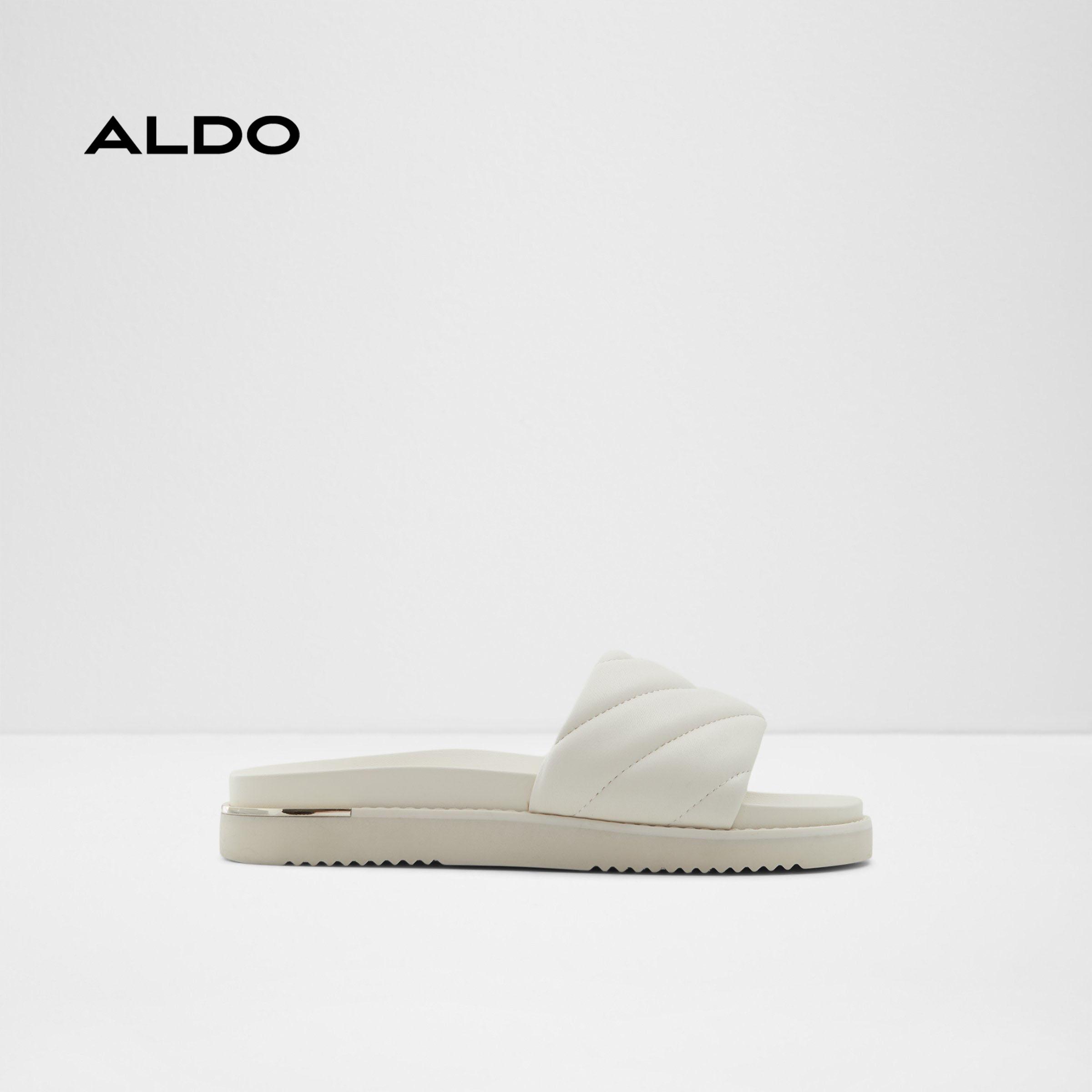 DÉP SANDAL QUAI NGANG ĐẾ BẰNG NỮ ALDO ACASWEN