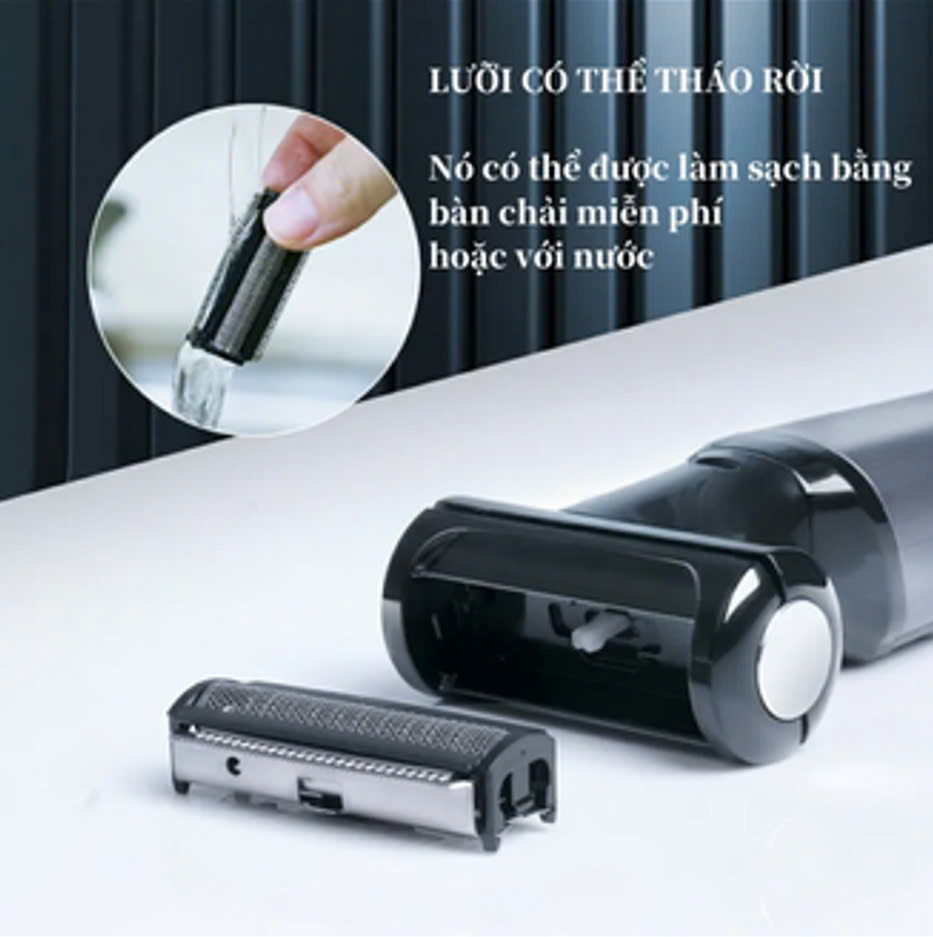 Máy Cạo Lông Đa Năng Vùng Kínn Cho Nam Nữ Công Nghệ Thiết Kế Đặc Biệt 3 Lưỡi Dao An Toàn Tuyệt Đối Cho Vùng Da Nhạy Cảm Tẩy Lông Đời Mới Không Dây Dùng Pin Sử Dụng Liên Tục toàn thân triệt lông thẩm mỹ phái đẹp thiết kế nhỏ gọn dễ dàng mang theo cao cấp
