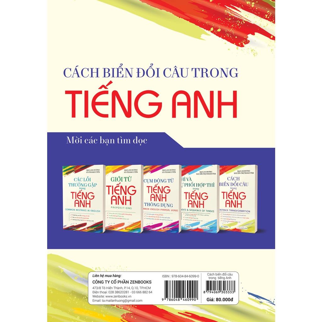 Sách - Cách Biến Đổi Câu Trong Tiếng Anh - Mai Lan Hương