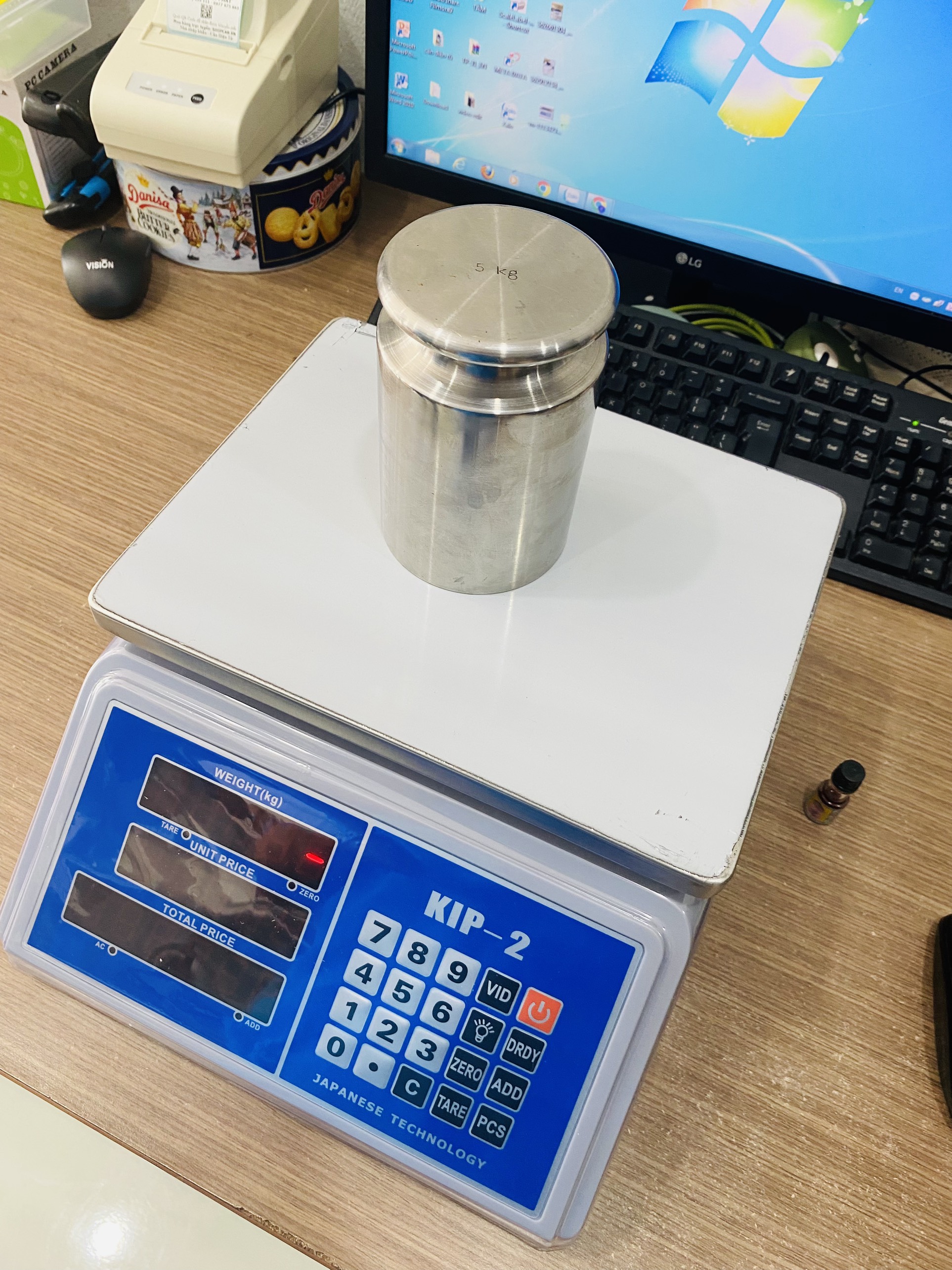 Cân tính giá KIP-2 điện tử giá rẻ 30kg