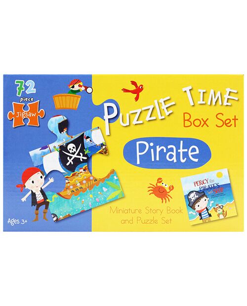 Puzzle Time Box Set: Pirate