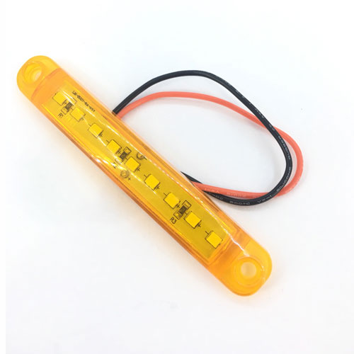 Bộ 2 Đèn Led 9 Mắt Cực Sáng 10 Cm-Màu Vàng