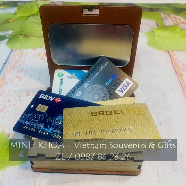 Ví Gỗ Cầm Tay Vintage Sáng Tạo