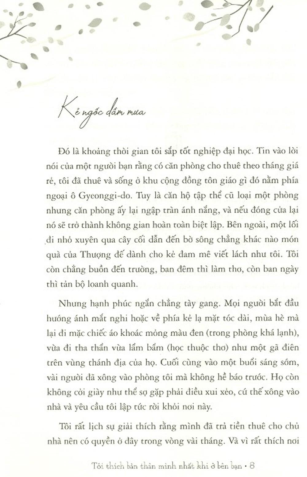 Tôi Thích Bản Thân Mình Nhất Khi Ở Bên Bạn