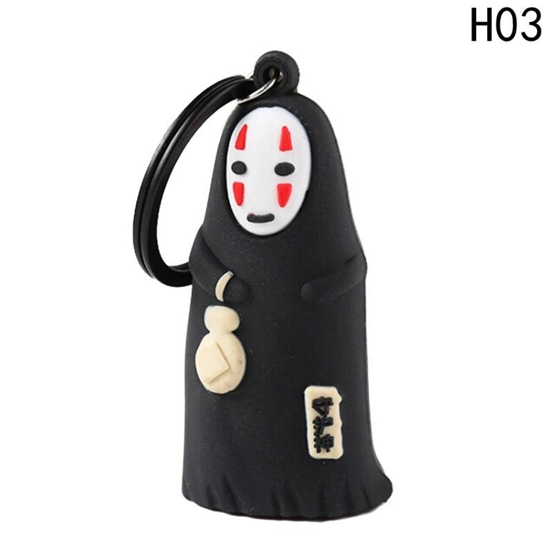 Móc khóa silicone hình vô diện