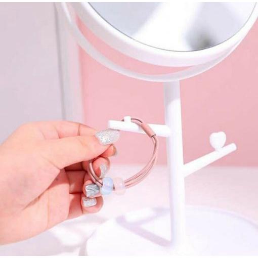 Gương Trang Điểm Để Bàn Tai Mèo Dễ Thương H226