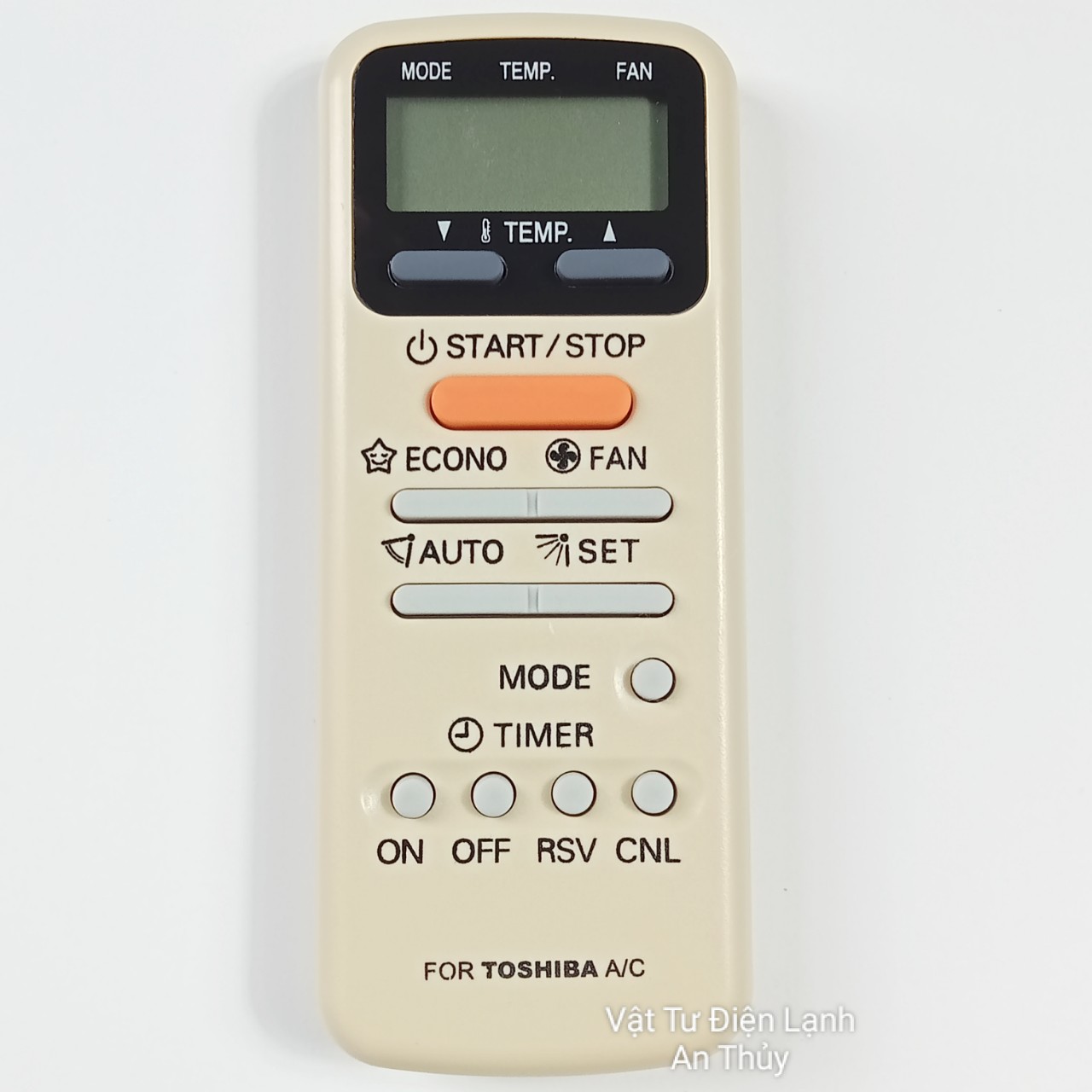 Remote máy lạnh cho TOSHIBA thường - Điều khiển máy lạnh TOSHIBA - Remote điều hòa TOSHIBA - Điều khiển điều hòa TOSHIBA