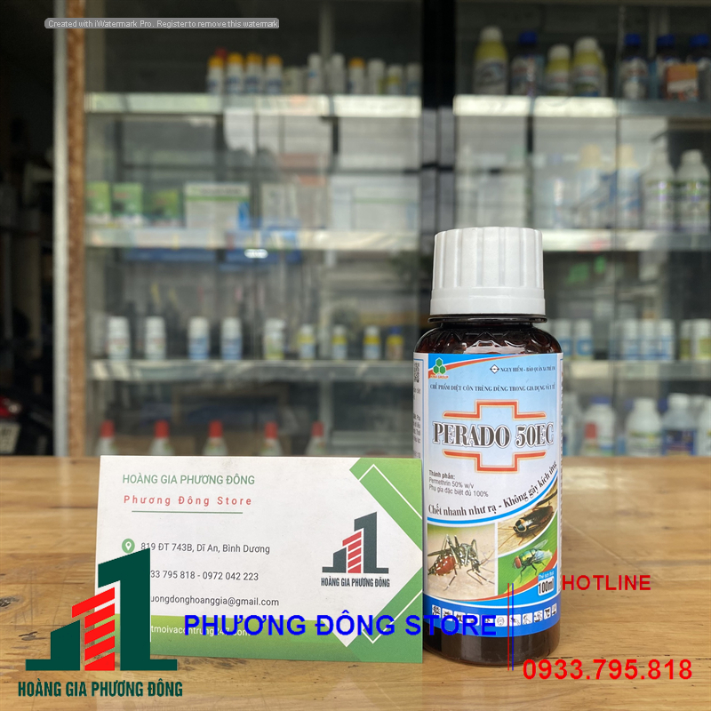 Thuốc diệt muỗi và côn trùng Perado 50EC- 100ml