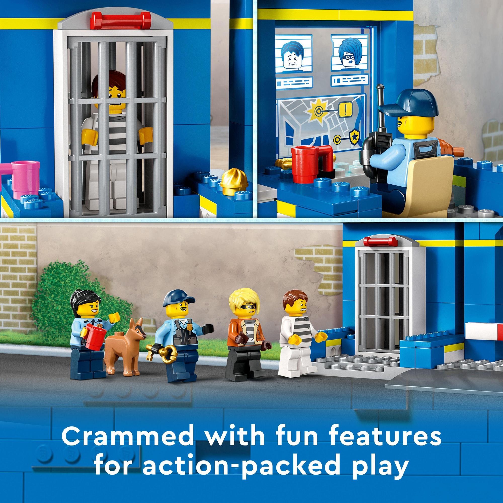LEGO City 60370 Trạm Cảnh Sát Truy Bắt Tội Phạm