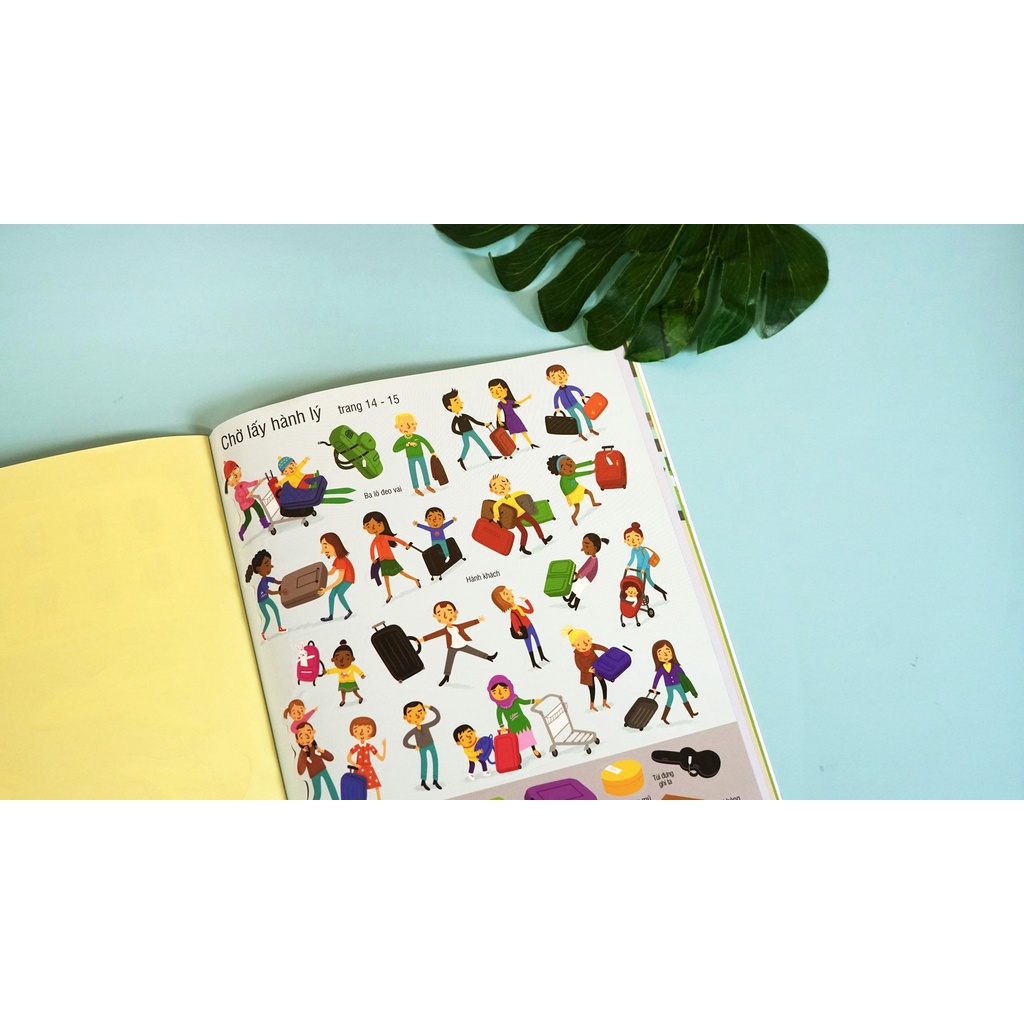 Sách - First Sticker Book - Sách dán hình đầu đời cho bé (Nhiều chủ đề) - Đinh Tị Books