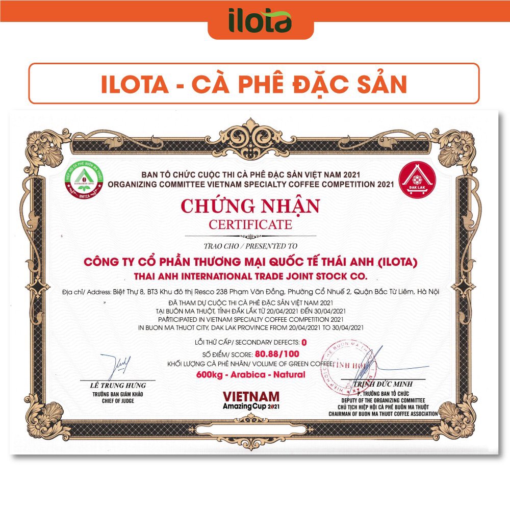 Cafe Hoà tan 3 in 1 Ngon (Bịch To 52 gói) Trần Quang