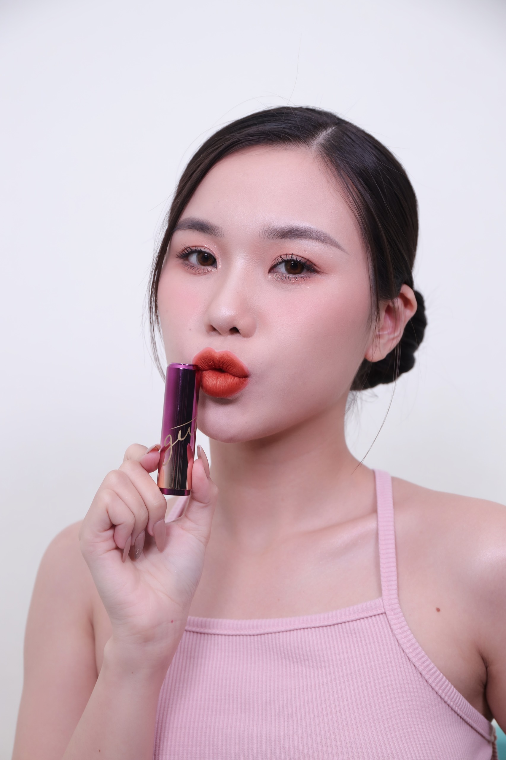 Son Lì Anh Thảo Cam Nâu Đất GUO - True Matte Lipstick 5gr