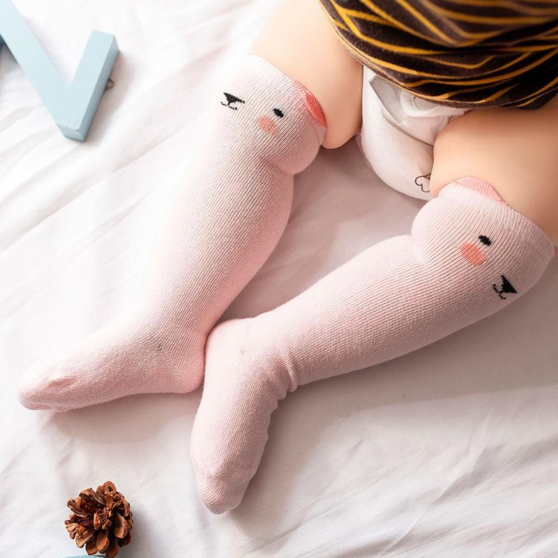 Set 3 đôi tất đùi gối hình thú cute cho bé từ 0 - 6 tuổi